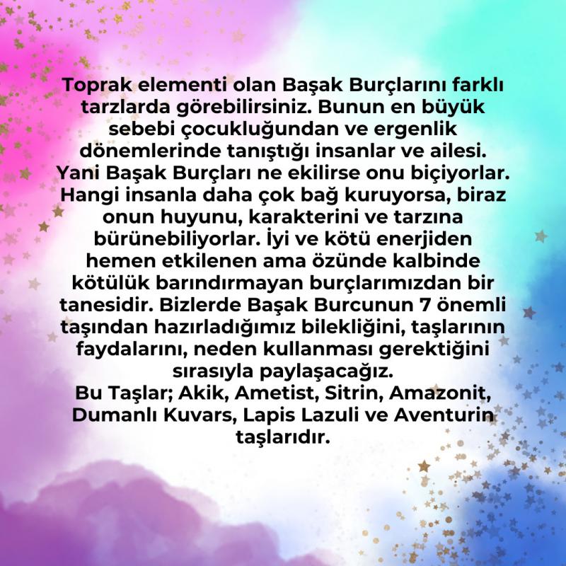 Başak Burcu Kadın Kolyesi