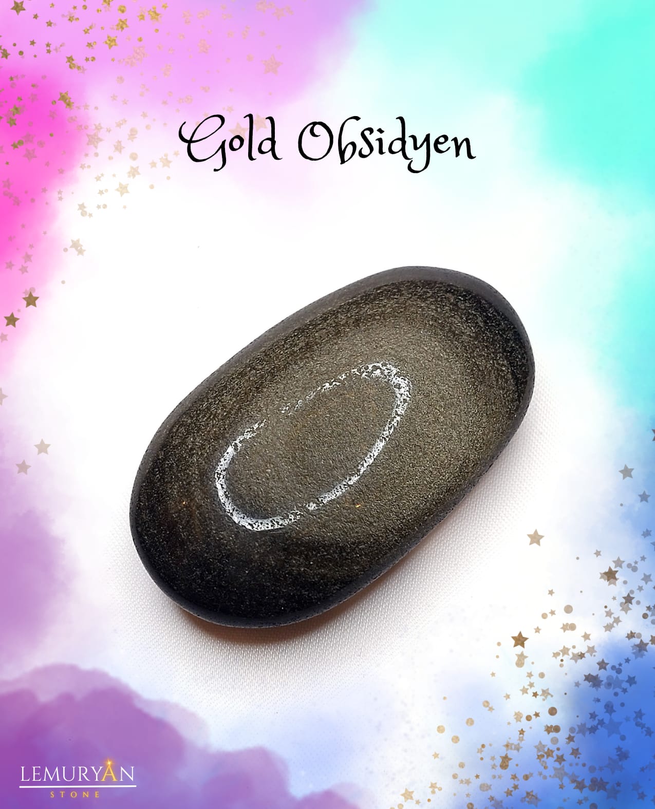 Gold Obsidyen Kayaç