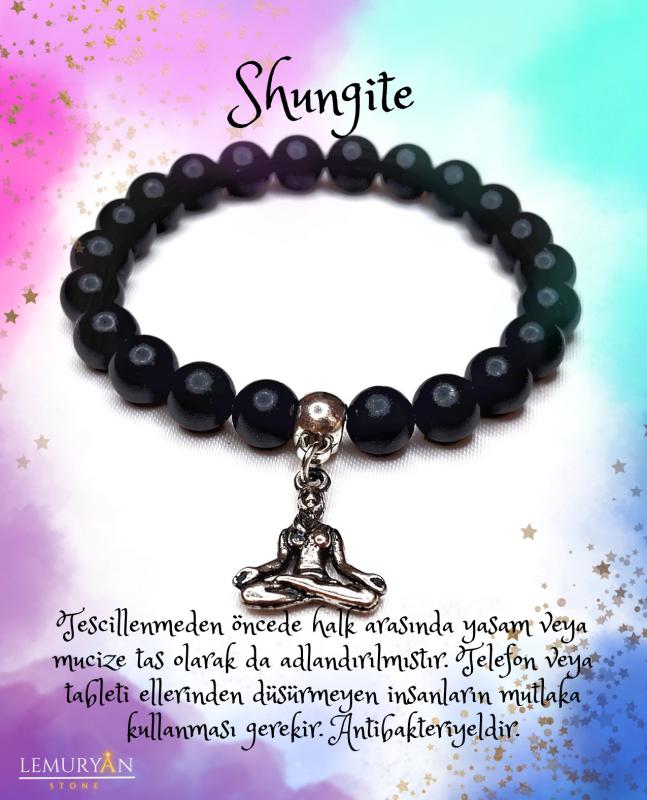 Shungite (Şungit) Bileklik