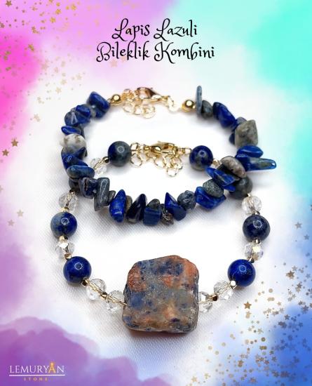 Lapis Lazuli Bileklik Kombini