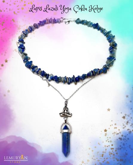 Lapis  Lazuli Yoga Çoklu Kolye